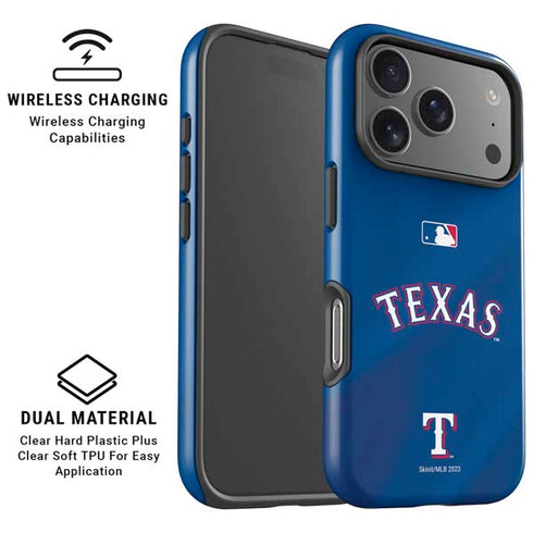 MLB Texas Rangers Alternate/Away Jersey iPhone 17 Pro Magsafe Impact Case