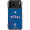 MLB Texas Rangers Alternate/Away Jersey iPhone 17 Pro Max Clear Case