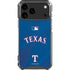 MLB Texas Rangers Alternate/Away Jersey iPhone 17 Pro Max Clear Case