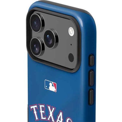 MLB Texas Rangers Alternate/Away Jersey iPhone 17 Pro Max Impact Case