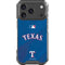 MLB Texas Rangers Alternate/Away Jersey iPhone 18 Pro Clear Case