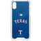 MLB Texas Rangers Alternate/Away Jersey iPhone XS Clear Case