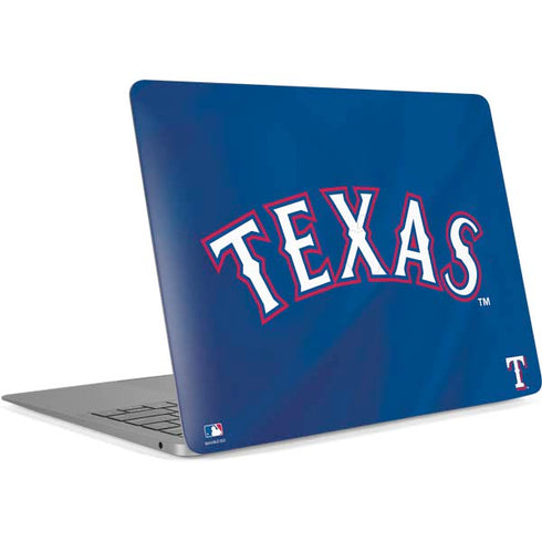 MLB Texas Rangers Alternate/Away Jersey Apple MacBook Air Skin