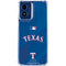 MLB Texas Rangers Alternate/Away Jersey Moto G 5G (2024) Clear Case
