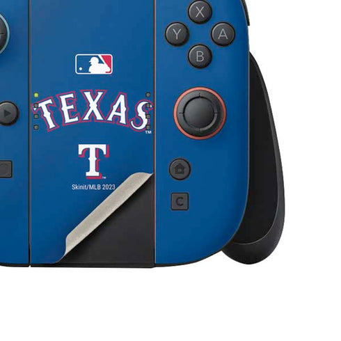 MLB Texas Rangers Alternate/Away Jersey Nintendo Switch 2 (2025) Joy-Con Controller Skin