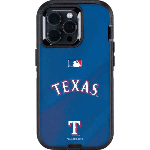 MLB Texas Rangers Alternate/Away Jersey Otterbox Defender iPhone Skin