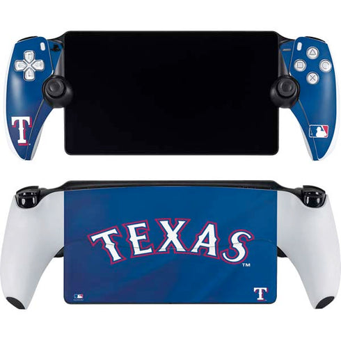 MLB Texas Rangers Alternate/Away Jersey PlayStation Portal Remote Player Skin
