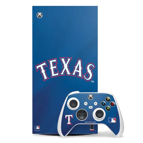 MLB Texas Rangers Alternate/Away Jersey Xbox Series X Skins