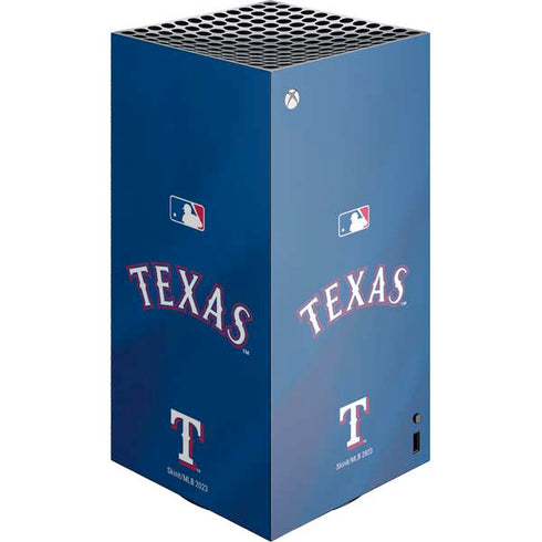 MLB Texas Rangers Alternate/Away Jersey XBox Series X Digital Edition Console Skin
