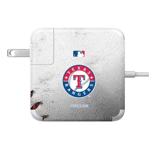 MLB Texas Rangers Game Ball 85W Power Adapter (15 and 17 inch MacBook Pro Charger) Skin