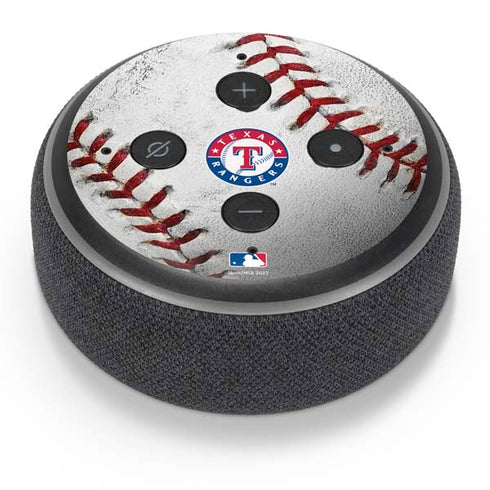 MLB Texas Rangers Game Ball Amazon Echo Dot Skin