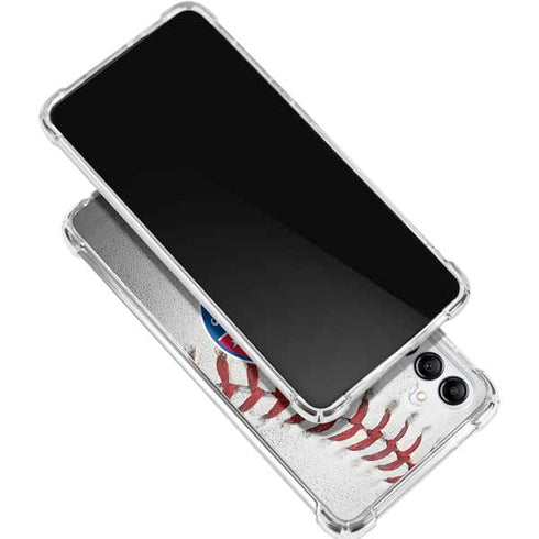 MLB Texas Rangers Game Ball Galaxy A16 5G Clear Case