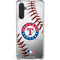 MLB Texas Rangers Game Ball Galaxy A17 Clear Case