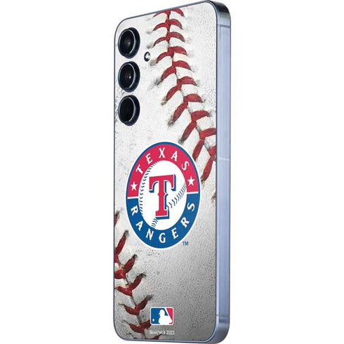 MLB Texas Rangers Game Ball Galaxy A55 5G Skin