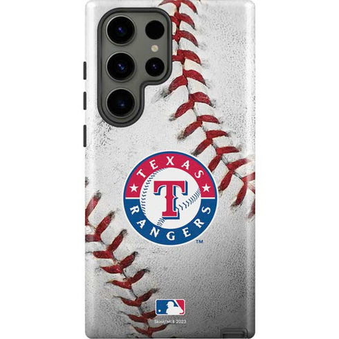 MLB Texas Rangers Game Ball Galaxy S23 Ultra Pro Case