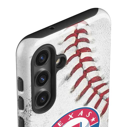 MLB Texas Rangers Game Ball Galaxy S25 Impact Case