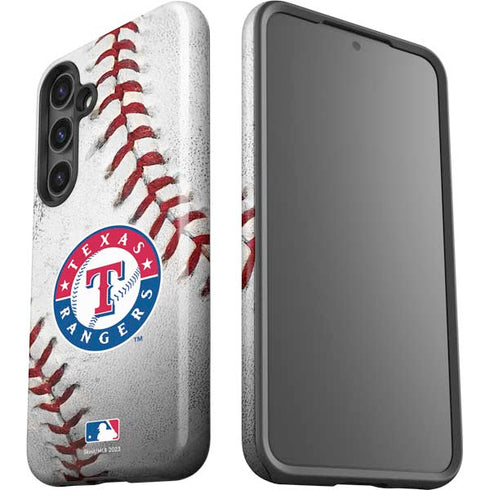 MLB Texas Rangers Game Ball Galaxy S25 Impact Case
