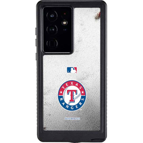 MLB Texas Rangers Game Ball Galaxy S24 Ultra Waterproof Case