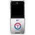 MLB Texas Rangers Game Ball Galaxy Z Flip6 Clear Case