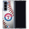 MLB Texas Rangers Game Ball Galaxy Z Fold5 5G Clear Case