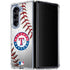 MLB Texas Rangers Game Ball Galaxy Z Fold5 5G Clear Case