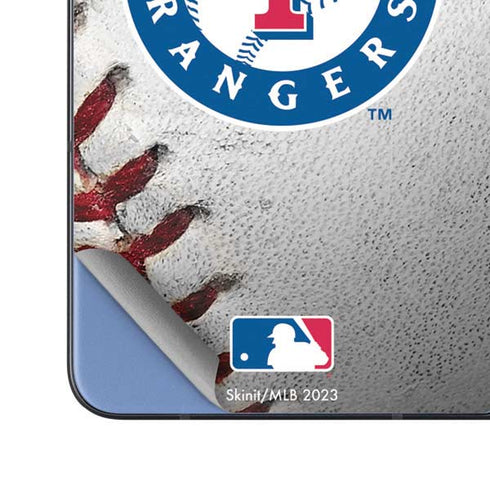 MLB Texas Rangers Game Ball Galaxy Z Fold5 5G Skin