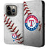 MLB Texas Rangers Game Ball iPhone 14 Pro Folio Case