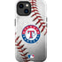 MLB Texas Rangers Game Ball iPhone 15 Impact Case