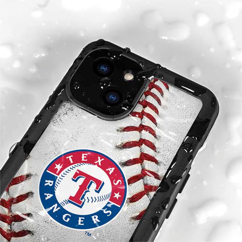 MLB Texas Rangers Game Ball iPhone 15 Plus Waterproof Case