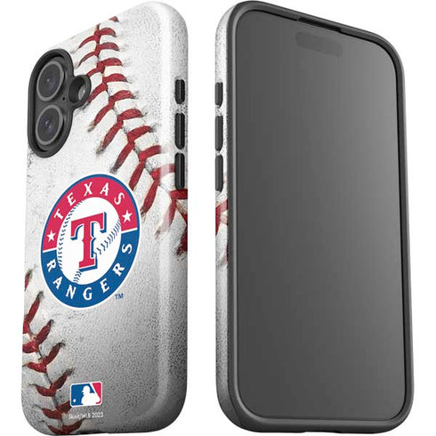 MLB Texas Rangers Game Ball iPhone 16 Impact Case
