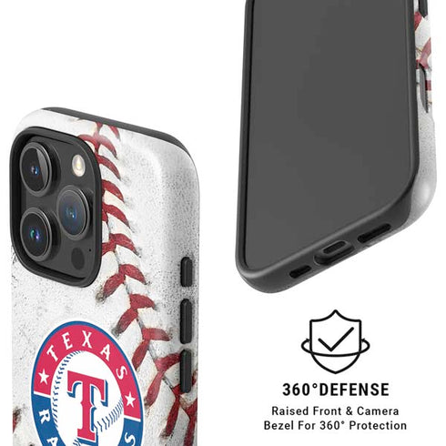 MLB Texas Rangers Game Ball iPhone 16 Pro Magsafe Impact Case