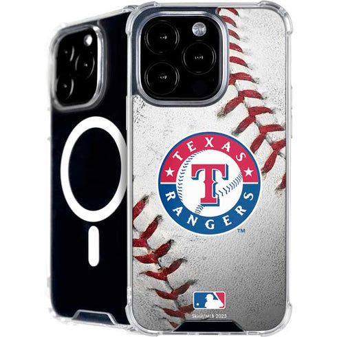 MLB Texas Rangers Game Ball iPhone 16 Pro Max MagSafe Case