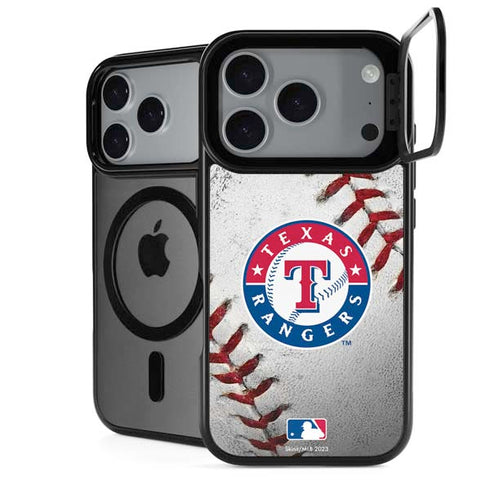 MLB Texas Rangers Game Ball iPhone 18 Pro Kickstand Case