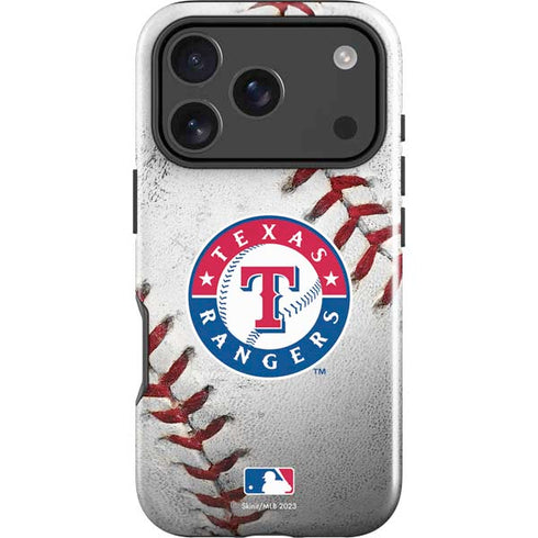 MLB Texas Rangers Game Ball iPhone 18 Pro Max Impact Case