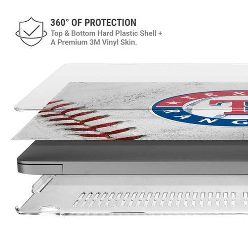 MLB Texas Rangers Game Ball MacBook Pro 14in (2021-24) Case plus Skin