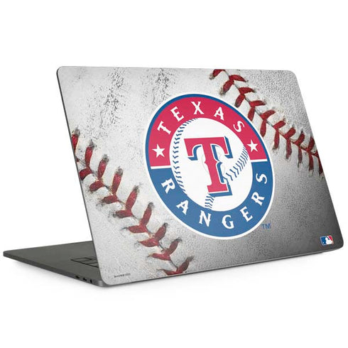 MLB Texas Rangers Game Ball MacBook Skins