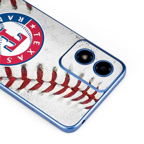 MLB Texas Rangers Game Ball Moto G Play 4G (2024) Skin