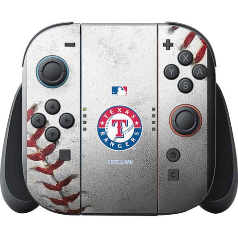 MLB Texas Rangers Game Ball Nintendo Switch 2 (2025) with Joy-Con Skin
