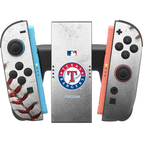 MLB Texas Rangers Game Ball Nintendo Switch 2 (2025) Joy-Con Controller Skin