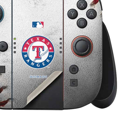 MLB Texas Rangers Game Ball Nintendo Switch 2 (2025) Joy-Con Controller Skin