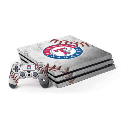 MLB Texas Rangers Game Ball PlayStation PS4 Skins