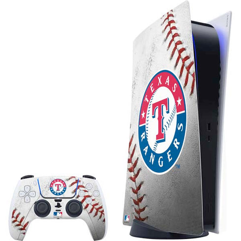 MLB Texas Rangers Game Ball PlayStation PS5 Skins