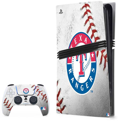 MLB Texas Rangers Game Ball PS5 Pro Bundle Skin