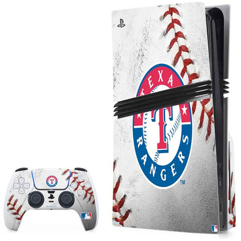 MLB Texas Rangers Game Ball PlayStation PS5 Skins