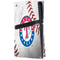 MLB Texas Rangers Game Ball PS5 Pro Disk Console Skin