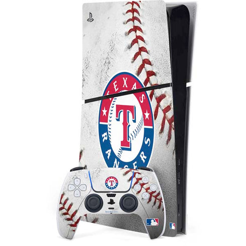 MLB Texas Rangers Game Ball PlayStation PS5 Skins