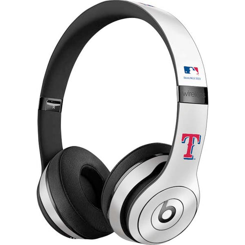 MLB Texas Rangers Home Jersey Beats Solo 3 Wireless Skin