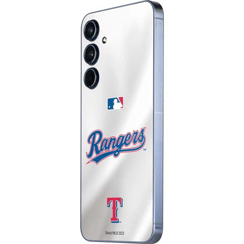 MLB Texas Rangers Home Jersey Galaxy A36 5G Skin