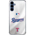MLB Texas Rangers Home Jersey Galaxy A55 5G Clear Case