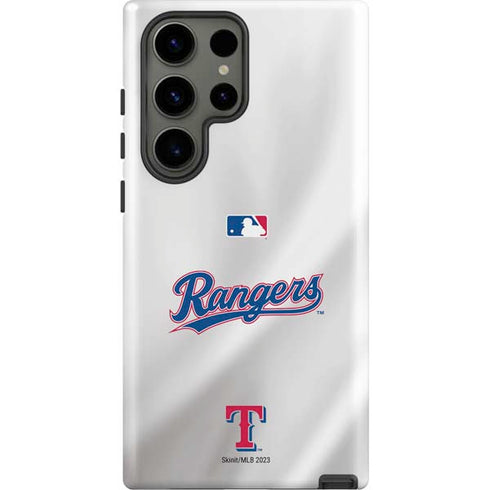 MLB Texas Rangers Home Jersey Galaxy S23 Ultra Pro Case